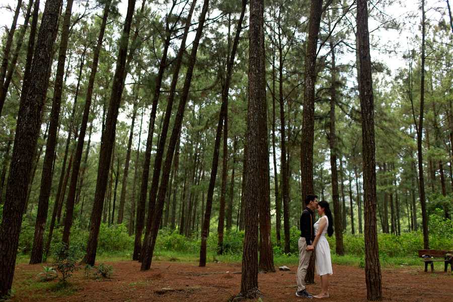 Cặp đôi lựa chọn chụp ảnh cưới tại Bồ Bồ