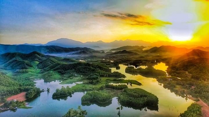 Hồ Ghềnh Chè Thái Nguyên1