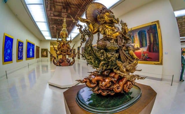Bảo tàng nghệ thuật đương đại là 1 địa điểm du lịch Bangkok nổi tiếng (Ảnh ST)