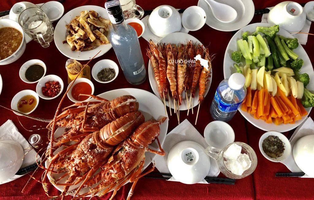 Các món ăn hải sản Cù Lao Chàm
