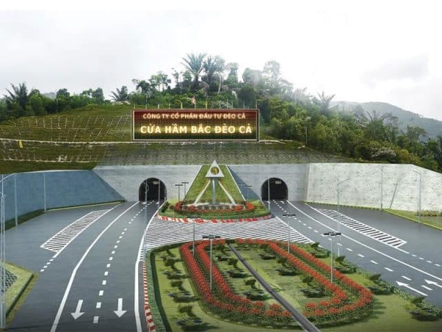 Hầm đường bộ qua Đèo Cả sẽ khánh thành vào tháng 8/2017 (ẢNH ST)