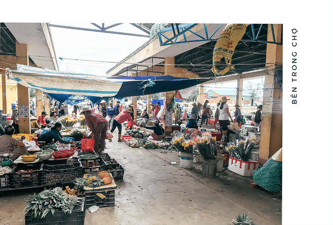Khám phá chợ ở Làng Chài Nhơn Lý Bình Định có gì khác đối với các chợ khác