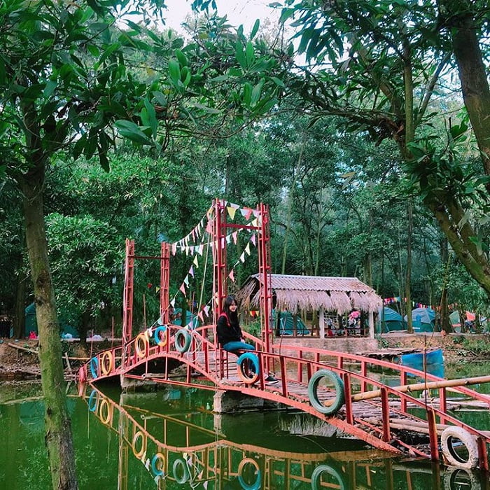 điểm du lịch ở Sóc Sơn - vui chơi ở hồ Đồng Quan