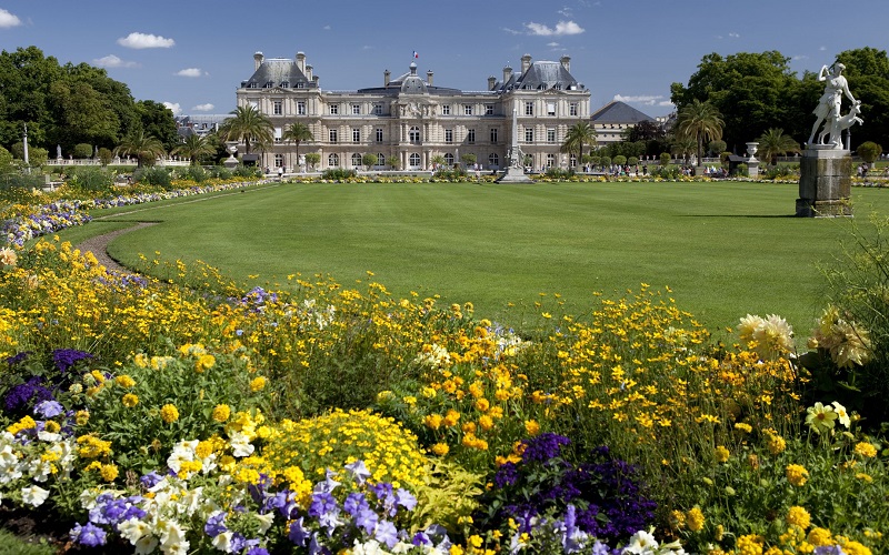 Công viên Luxembourg nổi tiếng nằm trong khu phố Latin của Paris