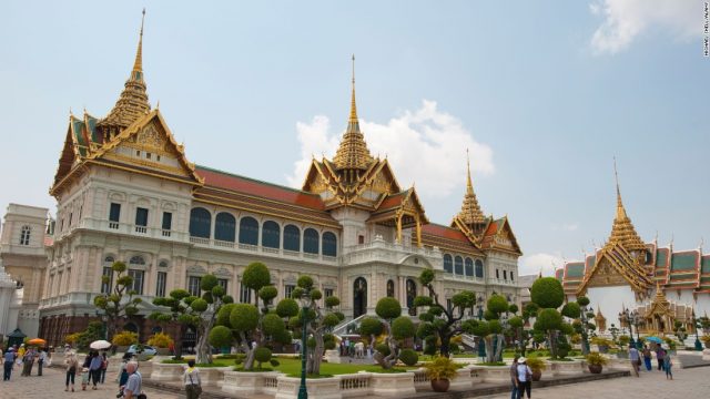 Hoàng cung Thái Lan (Ảnh ST)