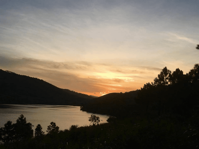 hồ Khe Chè Quảng Ninh - chiêm ngưỡng cảnh hoàng hôn