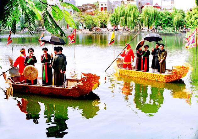 Dân ca Quan họ Bắc Ninh là nét đẹp truyền thống của hội Lim