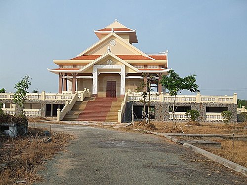 ​Đường vào đền thờ chính