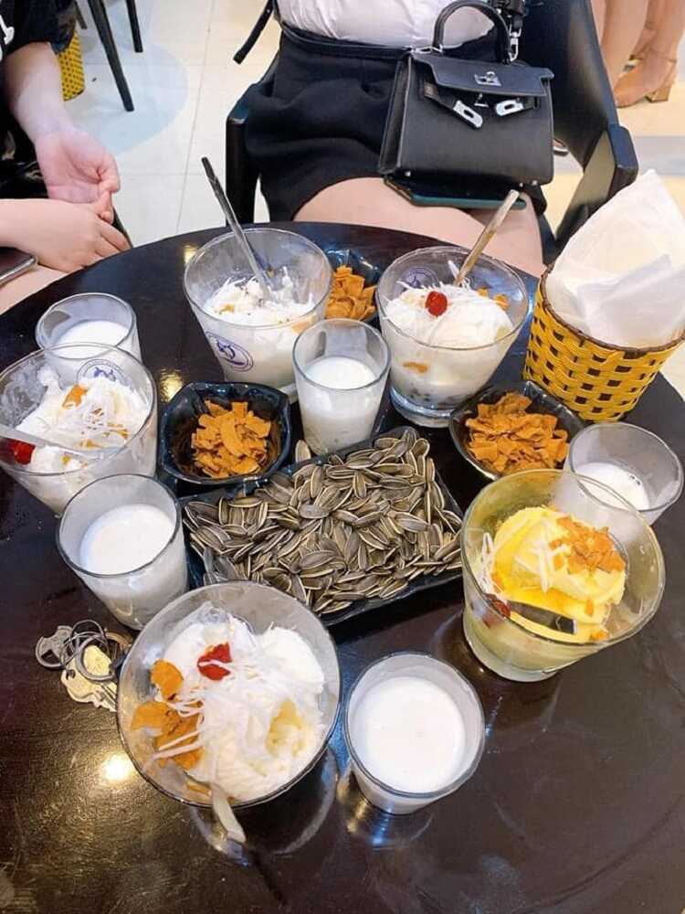 Sữa Chua Trân Châu Houjicha Quang Minh - Mê Linh