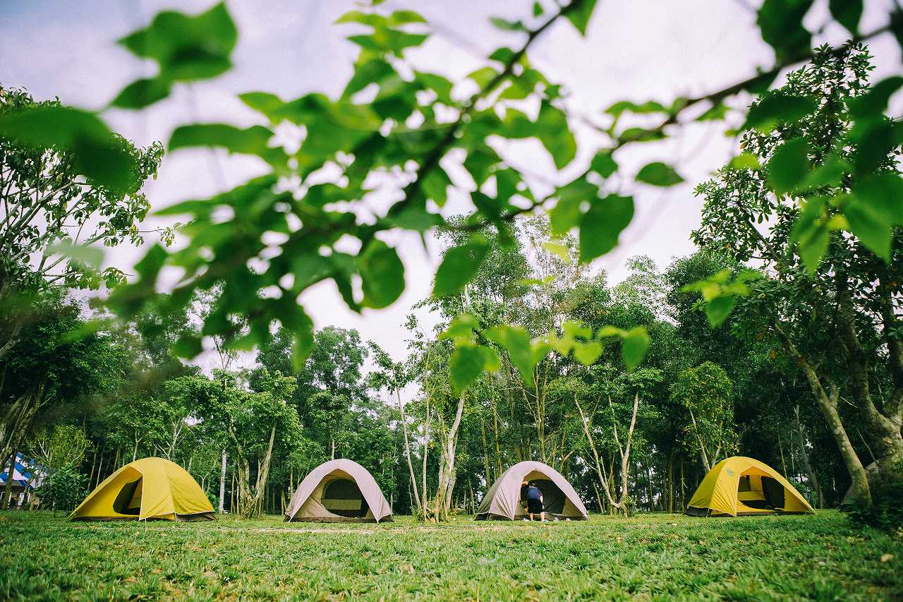 khu cắm trại camping sport cách Hà Nội chỉ 40km