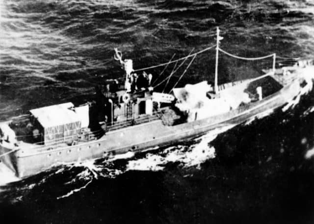Hình ảnh về con tàu lịch sử được ghi lại trong những năm 1960 